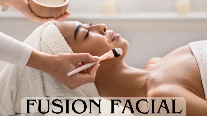 Fusion facial, cosmetic treatments